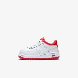 Nike Air Force 1 Low White/University Red (TD) SZ 9
